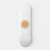 Skateboard Soleil argentin (Recto)