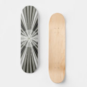 Skateboard Soleil blanc (Recto)