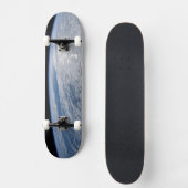 Skateboard Soleil Brillant Sur L'Océan Pacifique Sud. (Recto)