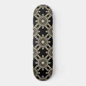 Skateboard Soleil Doré Rétro (Recto)