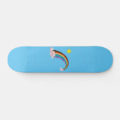 Skateboard Soleil et arc-en-ciel 2 (Horz)