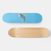 Skateboard Soleil et arc-en-ciel 2 (Horz)