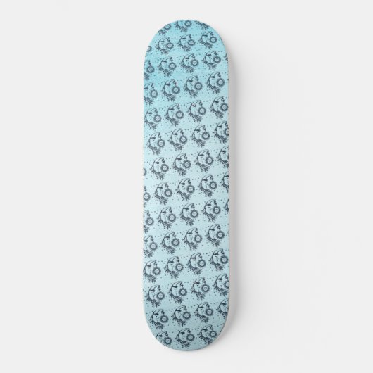Skateboard Soleil et Lune (Recto)