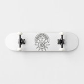 Skateboard Soleil et Lune Celtique Unisexe Magique (Horz)