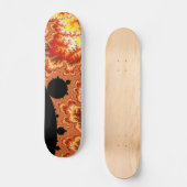 Skateboard Soleil flamboyant - Fractal (Recto)
