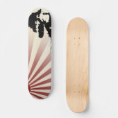 Skateboard Soleil Levant (Recto)