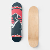 Skateboard Soleil levant inimitable (Recto)