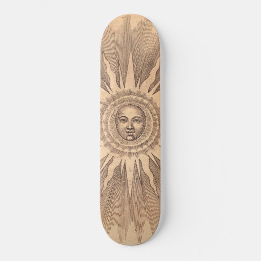 Skateboard Soleil | Robert Fludd | (Recto)