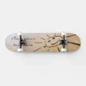 Skateboard Soleil Sur La Plage (Horz)