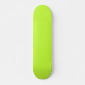 Skateboard Solid bright light green (Devant)