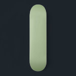 Skateboard Solid Jade Green Celadon<br><div class="desc">A unique color used for ceramics once reserved for the Royals. My great Aunt and Uncle once had the largest antique store on the east cost. As a kid I remember countless hours spent dusting off all the treasures throughout the shop. I grew to love this awesome color. I would...</div>