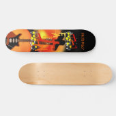 SKATEBOARD SOLID ROCK FAITH (Horz)