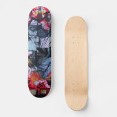 Skateboard Solitude Stands Goth Love Mélange Média Art unique (Recto)