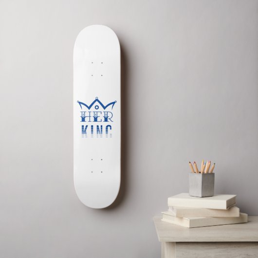 Skateboard Son Roi (Art mural)