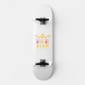 Skateboard Son Roi (Recto)