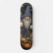 Skateboard Sorcier gothique magique (Recto)