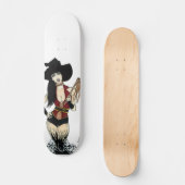 Skateboard Sorcière de la mort (Recto)