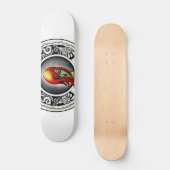 Skateboard Sorcière verte (Recto)