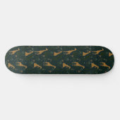 Skateboard Sortie de girafe tropicale (Horz)
