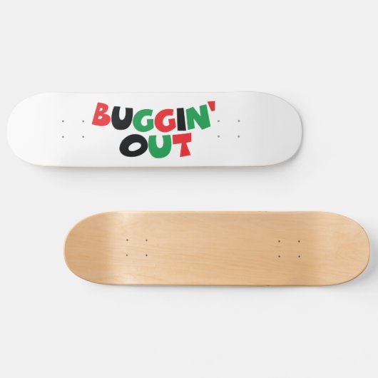 Skateboard Sortir du boggin (Horz)