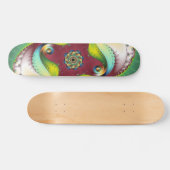 Skateboard Soubltle Glow - Fractal Art (Horz)