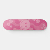Skateboard Sourire - rose (Horz)