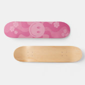 Skateboard Sourire - rose (Horz)