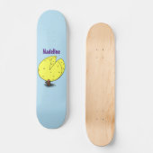 Skateboard Souris mignonne avec dessin animé au fromage (Recto)