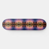 Skateboard Southwestern Desert Landscape Cactus Sunrise Image (Horz)