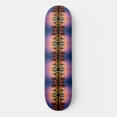 Skateboard Southwestern Desert Landscape Cactus Sunrise Image (Recto)