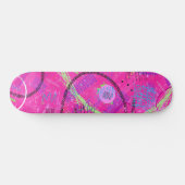 Skateboard Souvenirs d'enfance Art abstrait (Horz)