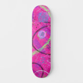 Skateboard Souvenirs d'enfance Art abstrait (Recto)