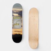 Skateboard Soyez chanceux ! (Recto)