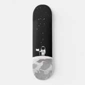 Skateboard Space Man Journey Moon Element Skboard (Recto)