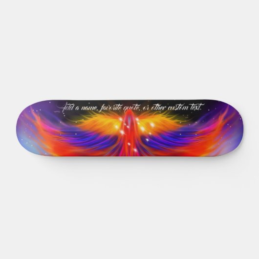 Skateboard Space Phoenix Wingspan avec votre devis (Horz)