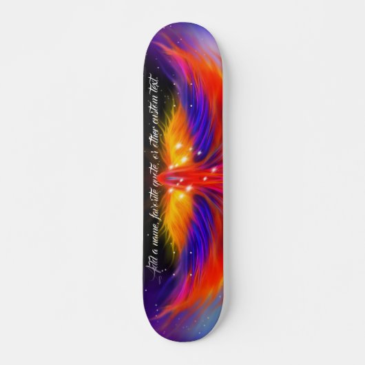 Skateboard Space Phoenix Wingspan avec votre devis (Devant)