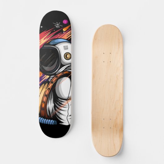 Skateboard Spaceman (Recto)