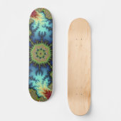 Skateboard Spécial - Art Fractal (Recto)