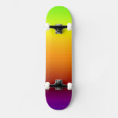 Skateboard Spectre des couleurs horizontales -3 (Recto)