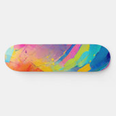 Skateboard Spectre dynamique arc-en-ciel (Horz)