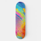 Skateboard Spectre dynamique arc-en-ciel (Recto)