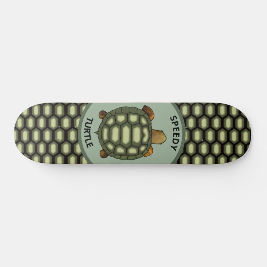 Skateboard Speedy Tortoise & Shell Pattern (Horz)