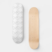 Skateboard Sphère Bloch | Physique / Maths Quantum Bit (Recto)
