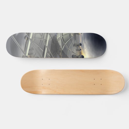Skateboard Sphères et miroirs (Horz)