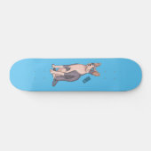 Skateboard Sphynx cat (Horz)