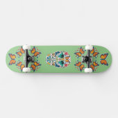 Skateboard Spirit Animaux & Papillons (Horz)