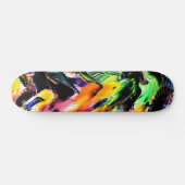 Skateboard Splash couleur (Horz)
