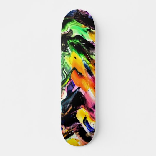 Skateboard Splash couleur (Devant)