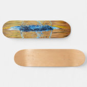 Skateboard Splash le soir d'automne (Horz)