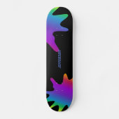 Skateboard Splash of color (Recto)